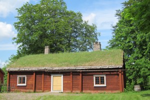 Grass covered roof from the time of Linneaus